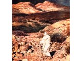 Jesus going to be tempted in the wilderness - by William Hole